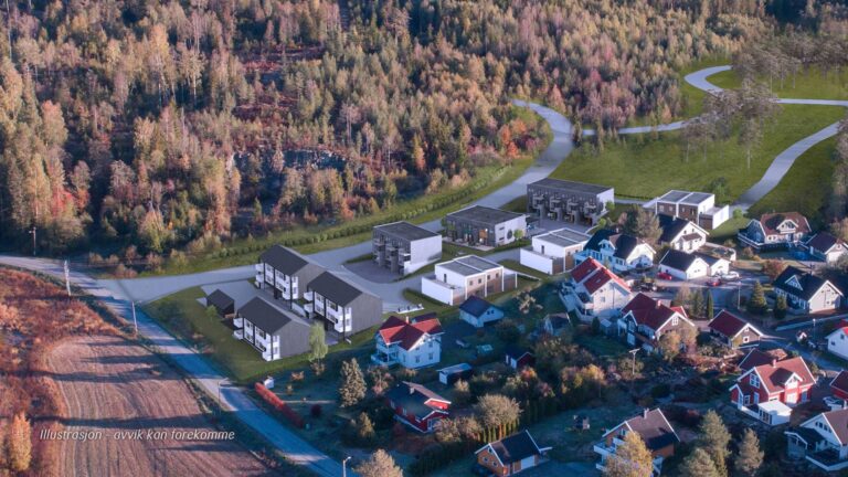 Dronefoto - Borgen Vest- Aerial Visuals AS