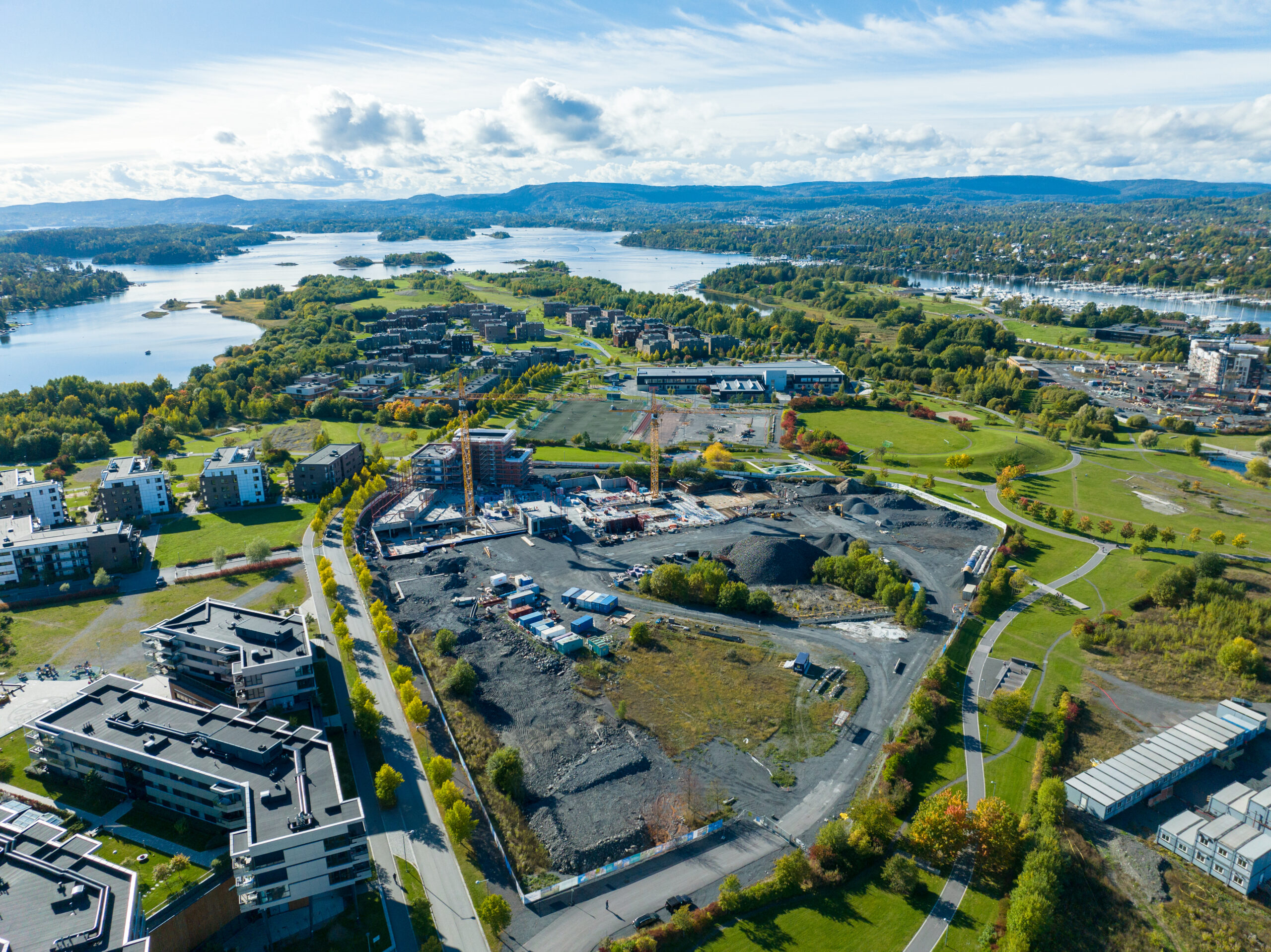 Dronefoto - Nansenlokka - Aerial Visuals AS